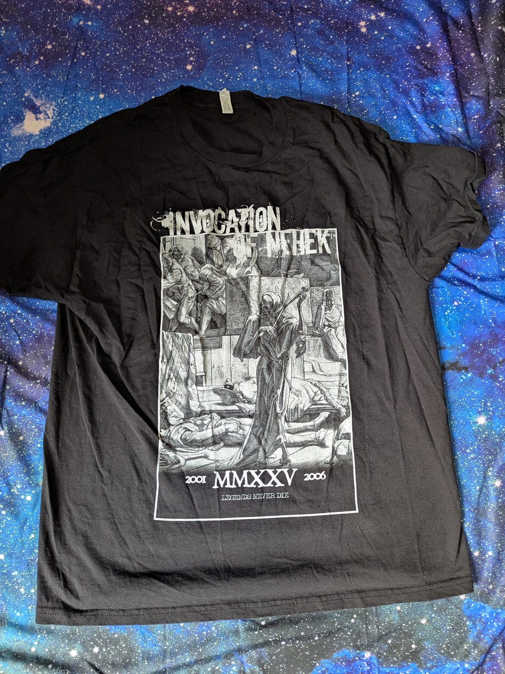 Invocation Of Nehek Anniversary Tour Shirt XL